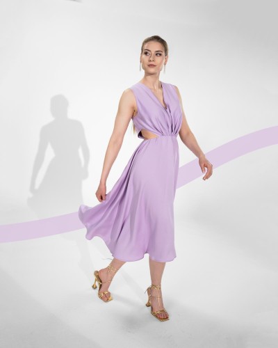 WISHNEVSKA. Suknelė „Pristine Lilac“