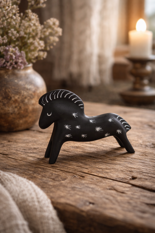 Wood life Jewellery. Figurėlė arklys