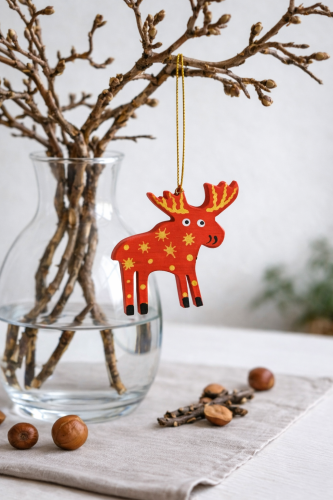 Wood life Jewellery. Kalėdinė dekoracija Briedis