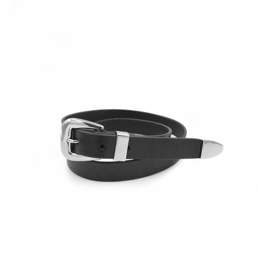 yuga. Juodas siauras diržas MINIMAL yuga. Juodas siauras diržas MINIMAL