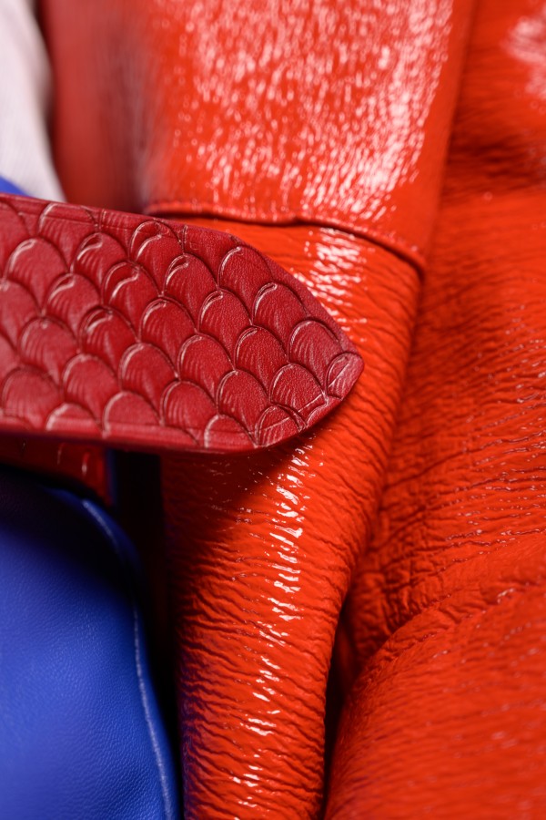 yuga. Raudonas platus diržas DRAGON yuga. Raudonas platus diržas DRAGON